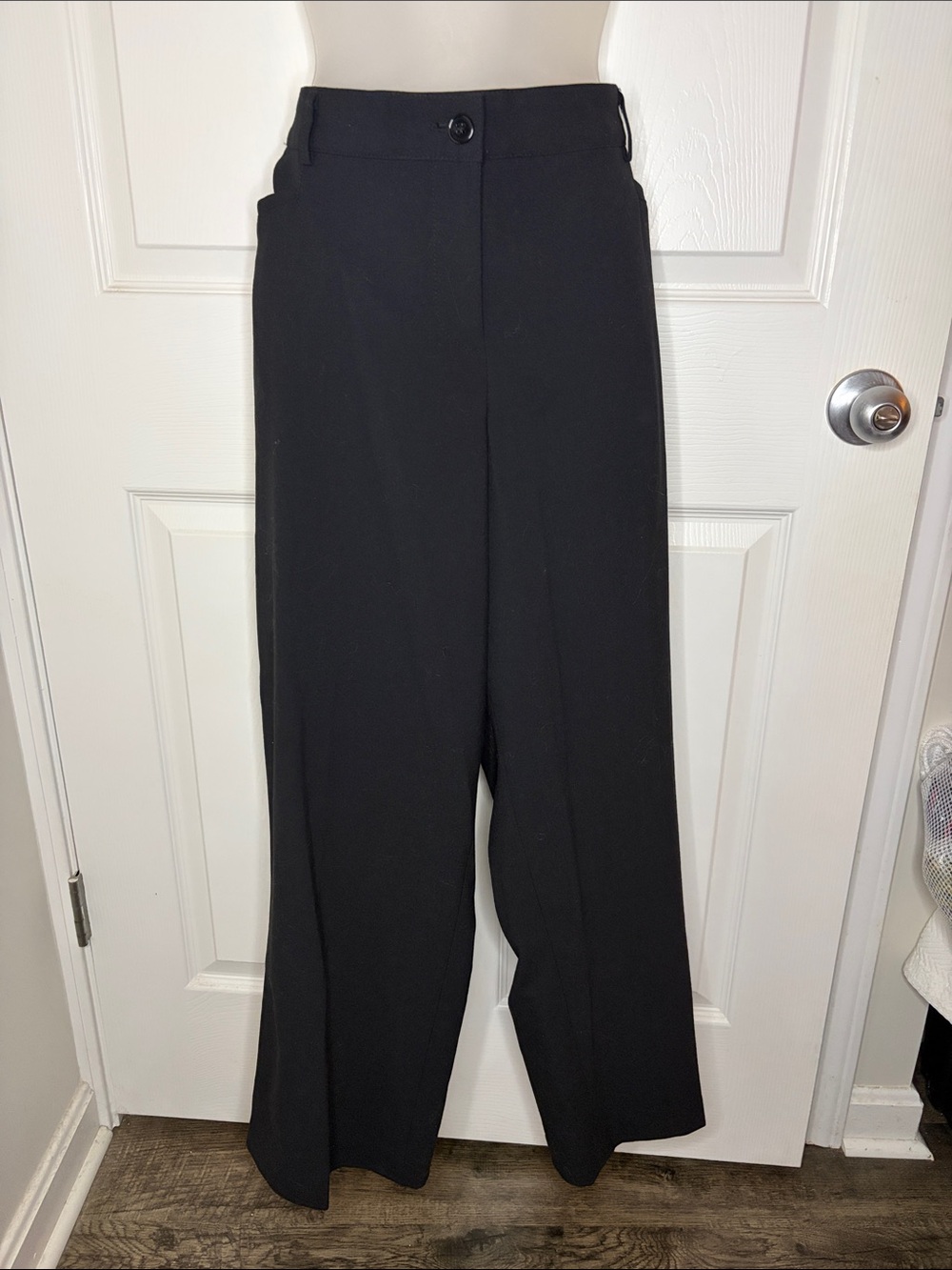 Lane Bryant Lena Straight Leg Pants Womens 18P Black NWT Career Dress Slacks